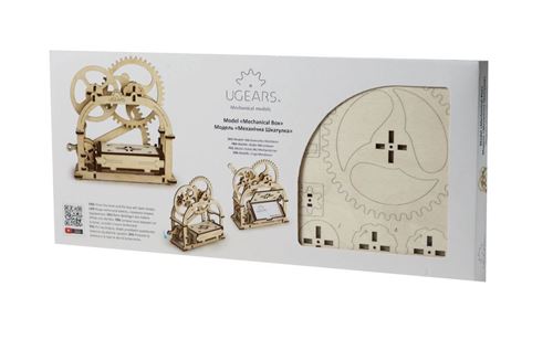 Puzzle 3D Ugears Boîte mécanique, une maquette mécanique à assembler