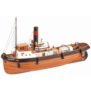 Maquette en bois Bateau Sanson, modèle de bateau destiné aux amateurs de maquettes