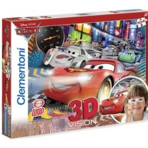Clementoni puzzle 3D Voitures, puzzle en volume sur le thème automobile.