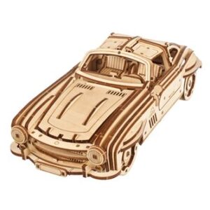 Coupé sport Ugears, puzzle 3D en bois représentant une voiture sportive