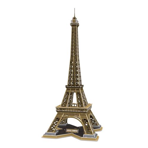 Puzzle 3D Eiffel Tower en trois dimensions, composé de 80 pièces