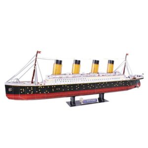 Cubic Fun Puzzle 3D Titanic LED, puzzle en volume de 266 pièces