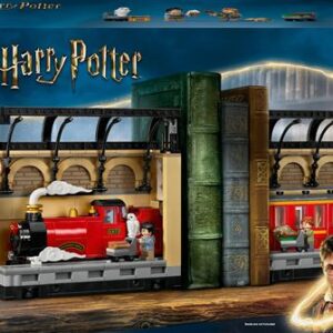 Book nook LEGO 76450 consacré au Poudlard Express dans l’univers Harry Potter