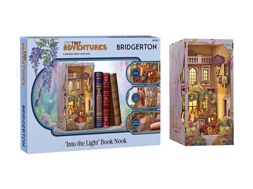 Book nook Revell Bridgerton, maquette décorative inspirée de l’univers Bridgerton.