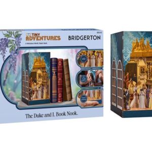 Book Nook Bridgerton, maquette miniature associée à The Duke and I