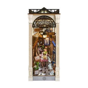 Book nook Rolife Arcade Dating, serre-livres miniature en bois avec éclairage LED intégré