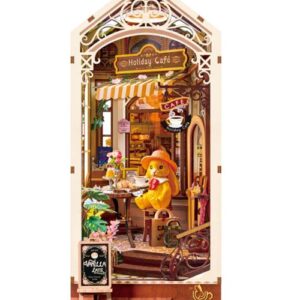 Maquette Rolife Café de vacances, book nook sur le thème d’un café
