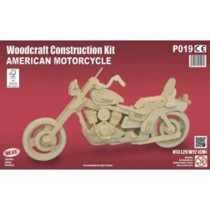 Maquette en bois moto, modèle sur le thème des deux-roues