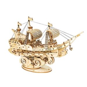 Maquette en bois Sailing ship représentant un voilier à découvrir
