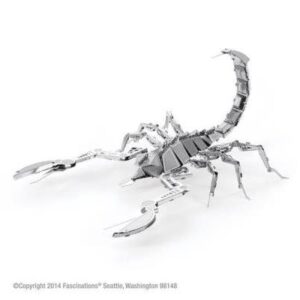 Maquette scorpion Metal Earth en métal, kit animalier au format annoncé de 12 cm