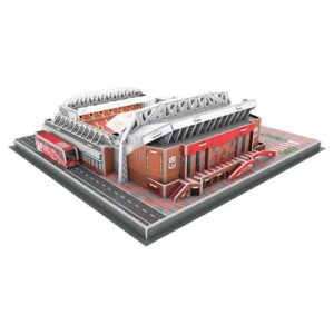 Puzzle 3D Liverpool Anfield en 142 pièces représentant le stade associé au club