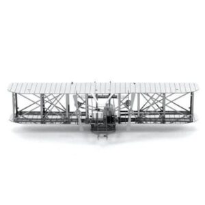 Puzzle 3D Wright Brothers en métal représentant un avion en maquette
