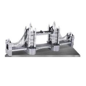 Puzzle 3D Tower Bridge en métal, maquette à assembler en plusieurs pièces.