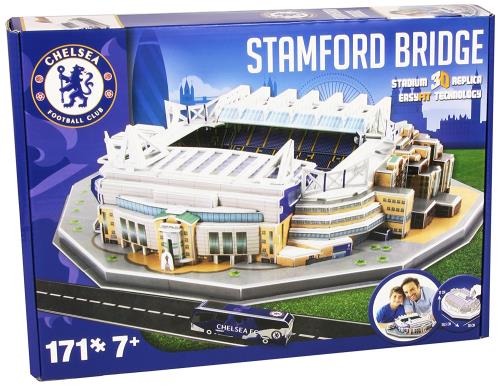 Puzzle 3D Stamford Bridge de 171 pièces consacré au stade de Chelsea