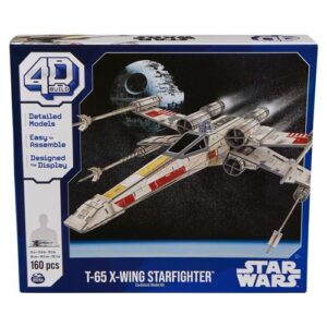 Puzzle 3D 4D Build X-Wing Star Wars composé de 160 pièces