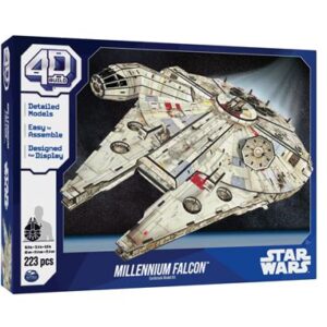 Puzzle 3D Faucon Millenium Star Wars, modèle à assembler en volume