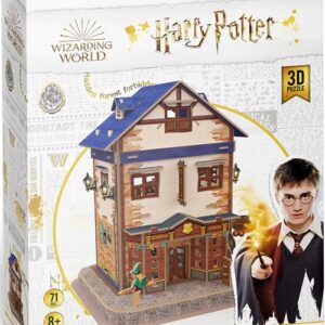 Puzzle 3D Harry Potter Quidditch sur le thème des accessoires de Quidditch