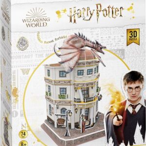 Puzzle 3D Asmodee Gringotts autour de la banque du monde Harry Potter