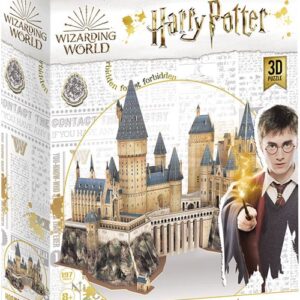 Puzzle 3D château de Poudlard, modèle à assembler inspiré de l’univers Harry Potter