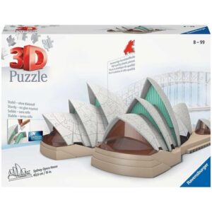 Puzzle 3D Building Opéra de Sydney, modèle en volume du monument australien