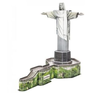 Puzzle 3D Cristo Redentor représentant le monument emblématique de Rio de Janeiro