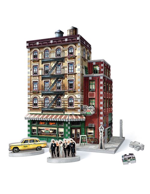 Puzzle 3D Friends Central Perk, modèle à assembler autour de l’univers de la série