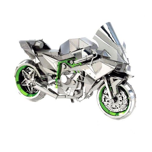 Puzzle 3D H2R Moto, modèle métallique à assembler sur le thème d’une moto