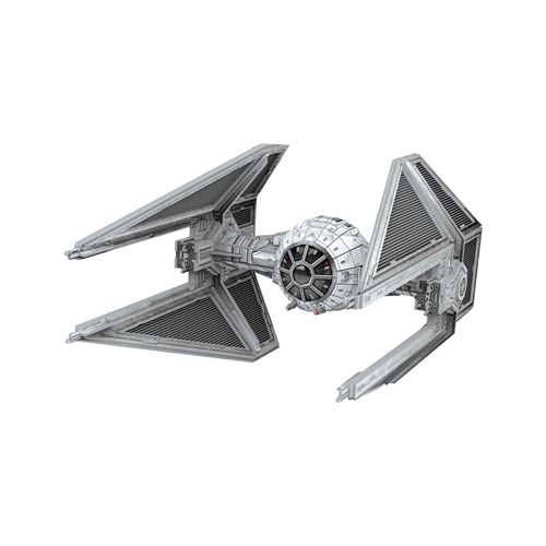 Puzzle 3D Imperial TIE Interceptor, modèle Star Wars à assembler en volume