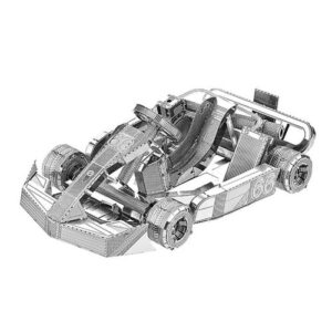 Puzzle 3D Kart en métal, modèle miniature de voiture à assembler