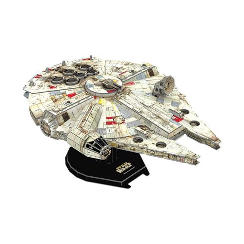 Puzzle 3D Millennium Falcon sur le thème de Star Wars en volume