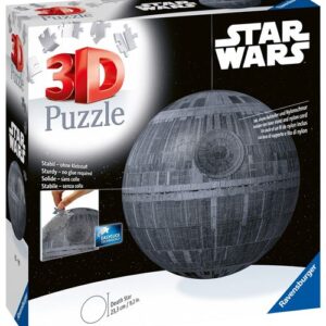 Puzzle 3D Ravensburger Ball 540 pièces, thème Étoile de la mort Star Wars