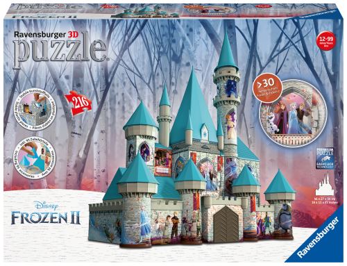 Puzzle 3D Château Frozen sur le thème de Disney Frozen 2