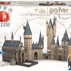 Puzzle 3D Ravensburger Poudlard représentant la Grande Salle et la Tour d’Astronomie