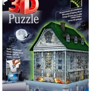 Puzzle 3D maison hantée sur le thème d’Halloween