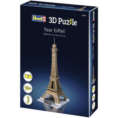 Puzzle 3D Revell Tour Eiffel, reproduction architecturale à assembler et à exposer