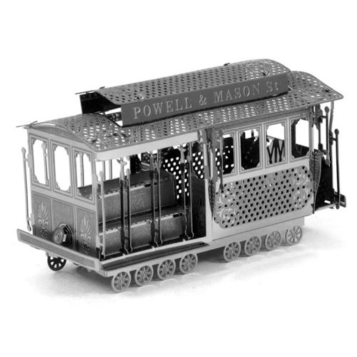 Puzzle 3D téléphérique métal, modèle de transport à assembler en volume